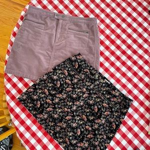 Corduroy Skirts Set of 2